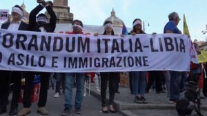 Protest in Rome as Activists Oppose Renewal of Italy–Libya Migration Deal