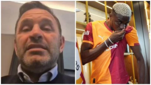Galatasaray coach admits mighty Victor Osimhen finished entire budget; the much money we spent on him