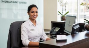 Front Desk Officer at Sherman Gray Limited